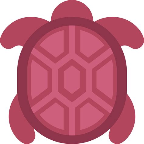Pink Turtle Illustration Vector On A White Background 13825269