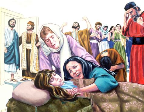 A Filha De Jairo A Cura Da Filha De Jairo A Ressurreição Estudo