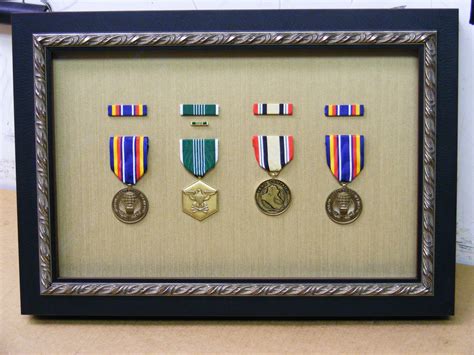 Military Medals Framing Military Shadow Box Medal Display Shadow Box