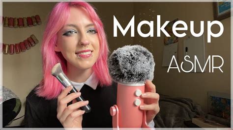 Asmr Doing My Makeup Chatty Taps Youtube