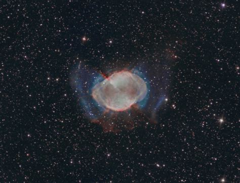 M27 The Dumbbell Nebula Astrophotography Dslr Vs Mono