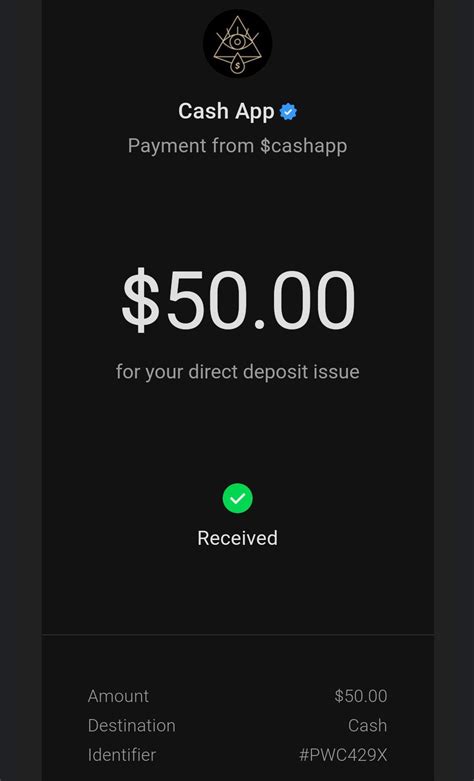 Anyone Ever Got A Deposit From Cashapp Themselves With The Explanation Being For Your Direct