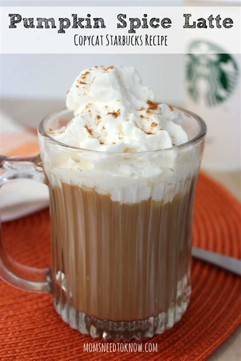 Pumpkin Spice Latte Recipe Copycat Starbucks Recipe