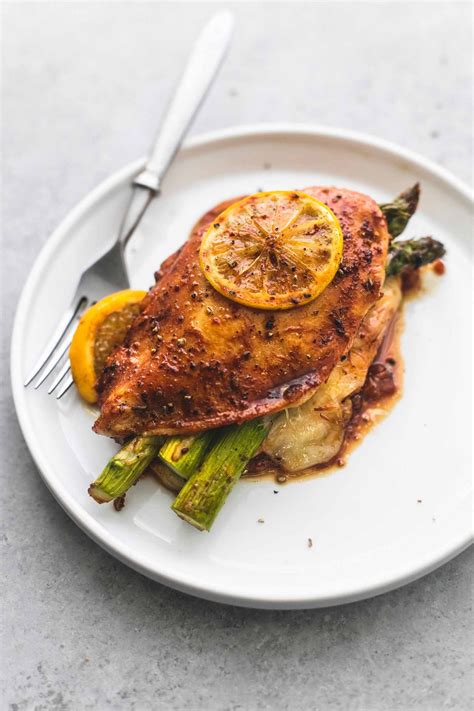 Cut a 5lb bag of red potatoes in half and lay on the bottom of a large pyrex glass pan, add some bake at 350 for 45 min to 1 hour. 50 Dinner Ideas for Two for the Most Romantic Date Night | Chicken asparagus, Easy chicken ...