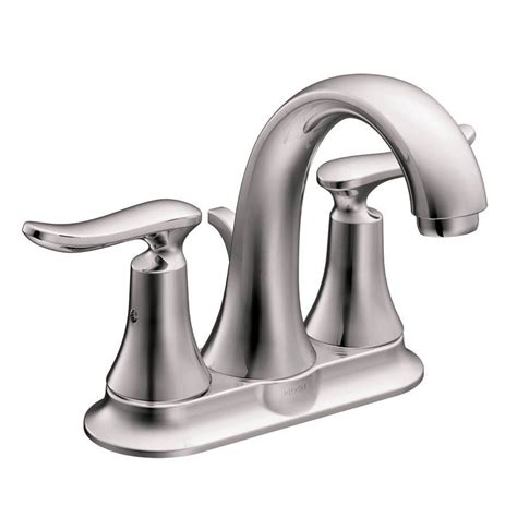 Shop now link to lowes home improvement home page. Moen 84389 Quinn Centerset Watersense Bathroom Sink Faucet ...