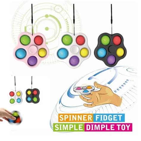 Simple Dimple Dimpl Spinner Fidget Toy Lazada Indonesia