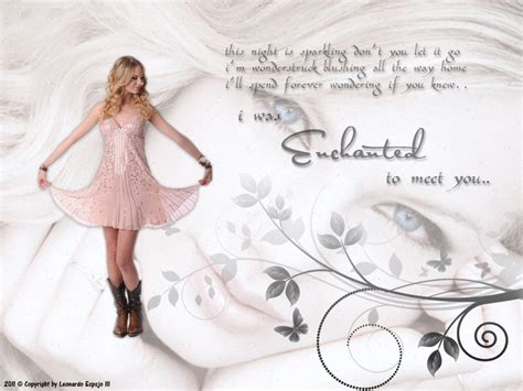 Taylor Swift Enchanted Taylor Swift Wallpaper 19855638 Fanpop