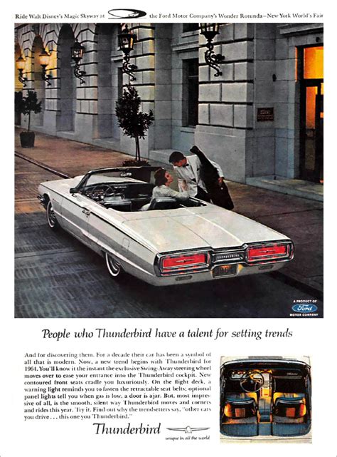 Jakes Car World 1964 Ford Thunderbird Ad