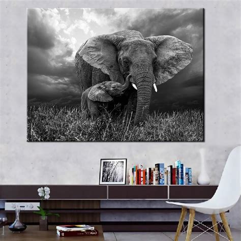 20 The Best Elephant Canvas Wall Art