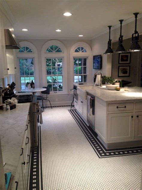 39 Beautiful Kitchen Floor Tiles Design Ideas Kitchen