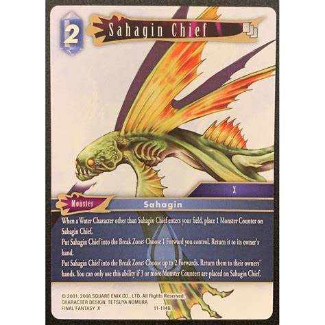 Sahagin Chief 11 114r Dragon Card Games
