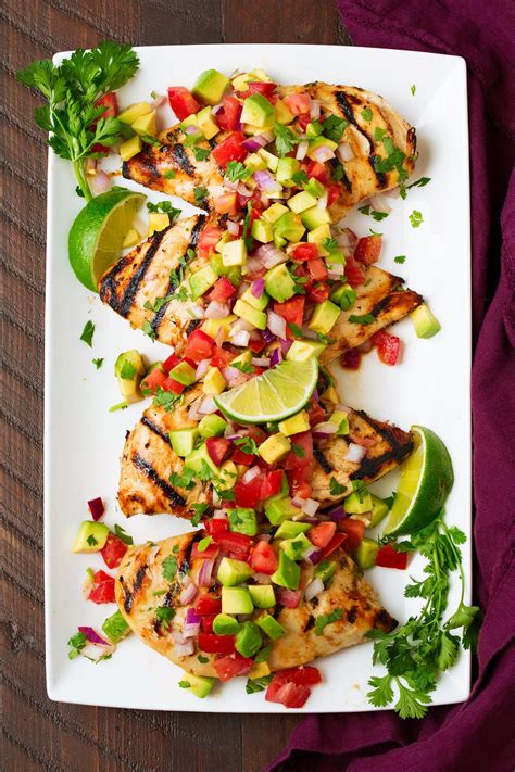 While most salsas are blended or cooked creating a saucy consistency, pico de gallo doesn't require any cooking and. Cilantro-Lime Chicken with Avocado Salsa - Cooking Classy