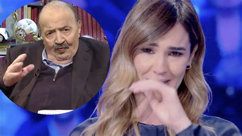 Silvia Toffanin In Lacrime A Verissimo Ciao Maurizio Ti Voglio Bene
