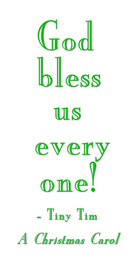 Share the best gifs now >>>. "God Bless Us Every One" Word-Art Freebie
