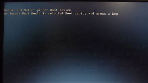 Reboot And Select Proper Boot Device Error Fixed Youtube