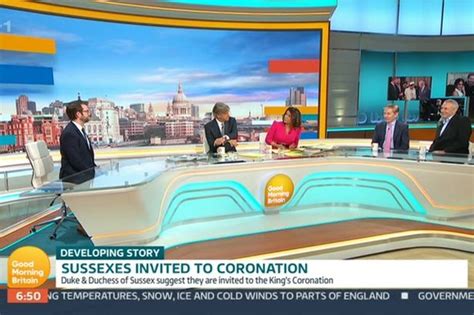 Itv Good Morning Britain Announces Piers Morgans Replacement Two Years