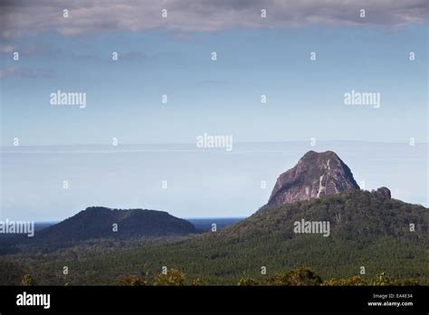 Glass House Mountains Queensland Australia Stock Photo Alamy