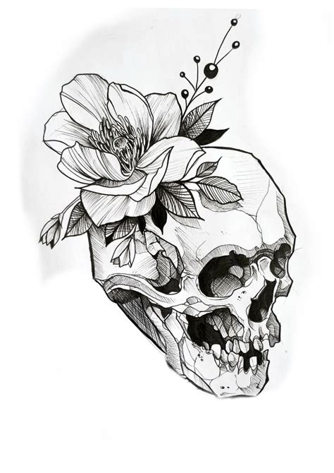Pin By Ruang Pattima On Tattoo In 2023 Skull Tattoo Design Skull Art