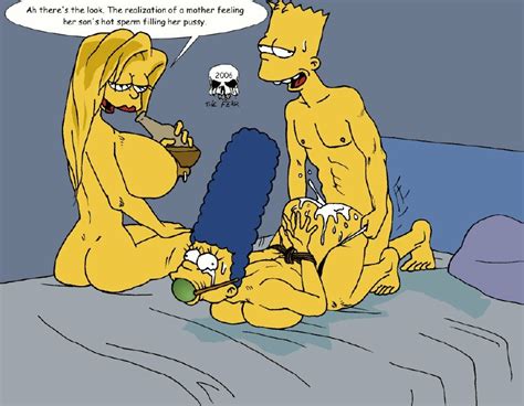 Rule 34 Ball Gag Bart Simpson Bondage Crying Gag Incest Marge Simpson