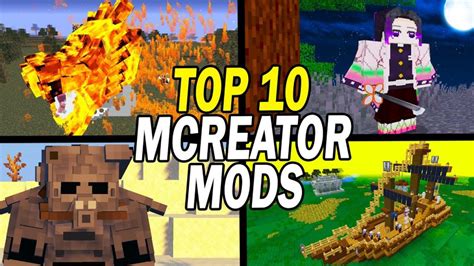 Top 10 Best Minecraft Mcreator Mods Creepergg
