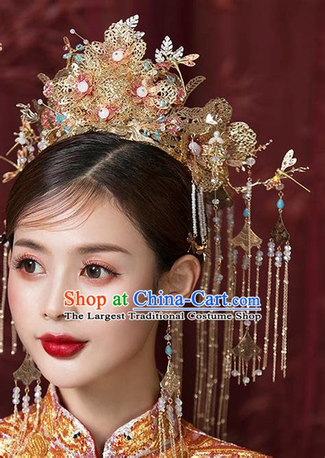 Traditional Chinese Wedding Hair Ornament For Brides