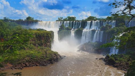Free Download Beautiful Iguazu Falls Wallpaper Waterfall