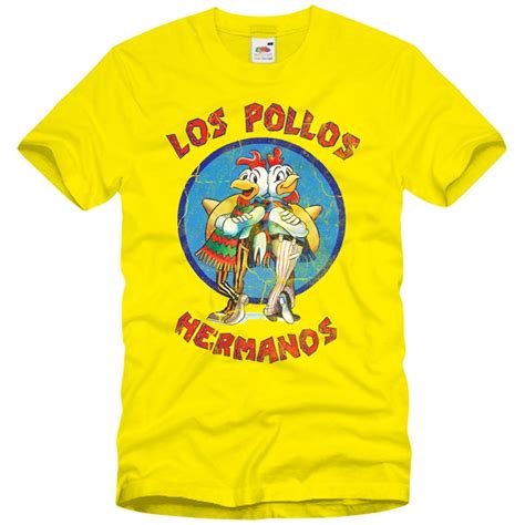 Vintage T-Shirt Breaking Bad Herren Los Pollos Hermanos Heisenberg