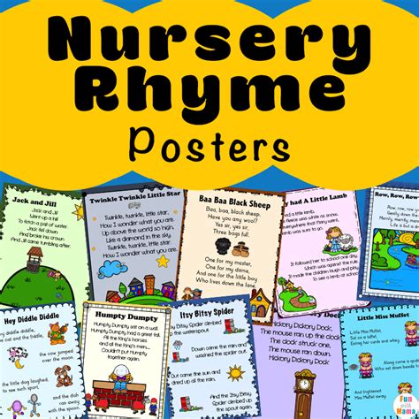 Free Printable Nursery Rhymes Posters Printable Templates