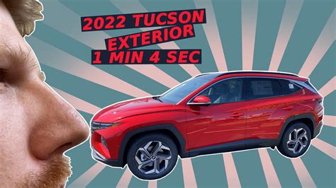 2022 Hyundai Tucson Limited Quick Look Calypso Red Us Production