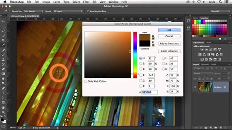 Como Utilizar El Selector De Color En Photoshop Youtube