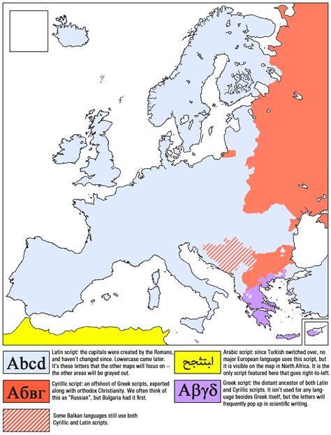 Lingue Per Tutti Gli Alfabeti In Europa The Alphabets In Europe