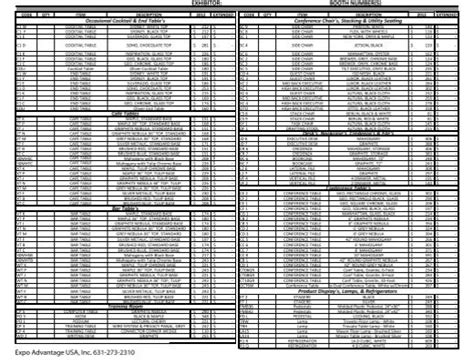 Furniture Order Form Expo Advantage Usa