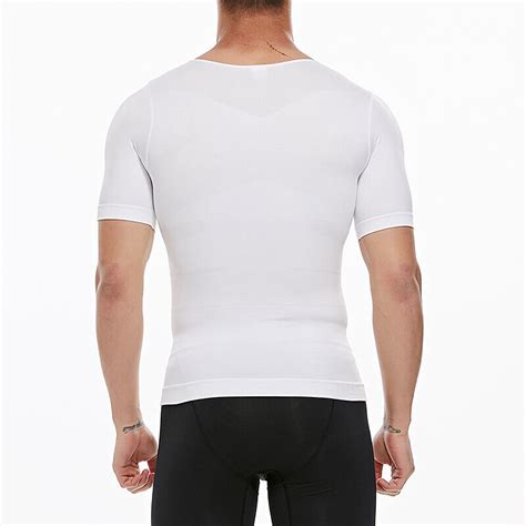 Men Gynecomastia Compression Shirt Slim Shapewear To Hide Man Boobs Moobs Tank Ebay