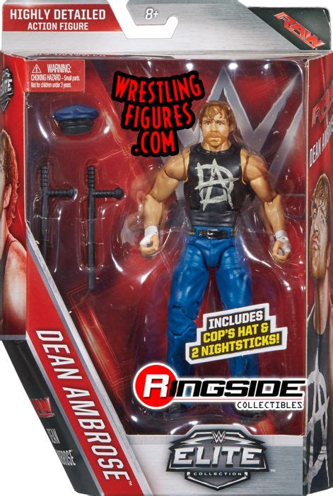 Dean Ambrose Wwe Elite 41 Wwe Toy Wrestling Action Figure By Mattel