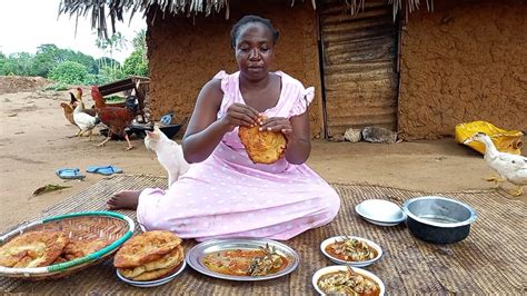 African Village Lifecooking Most Appetizing Delicious Village Food