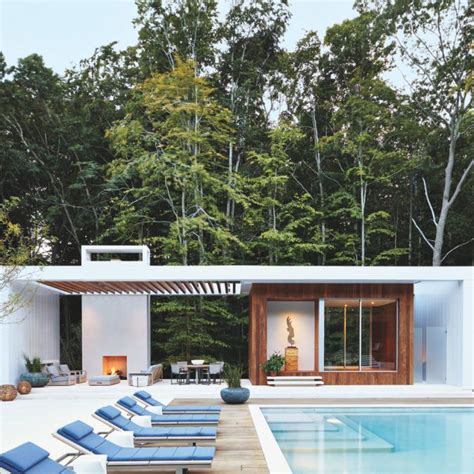 Pool Houses In The Hamptons Are Getting An Upgrade Luxe Interiors