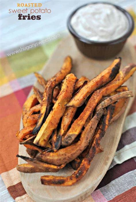 Get the recipe from delish. Baked French Fries with Blue Cheese Sauce by Shugary ...