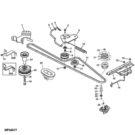 John Deere L120 L130 Transmisson Parts Diagram