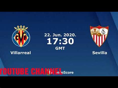 To see all upcoming laliga predictions & match previews, click here ➡ subscribe for more free football predictions & match previews. VILLARREAL VS SEVILLA - LA LIGA PREDICTION - YouTube