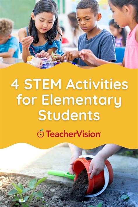 4 Stem Activities For Elementary Classrooms E Book In 2021 Stem
