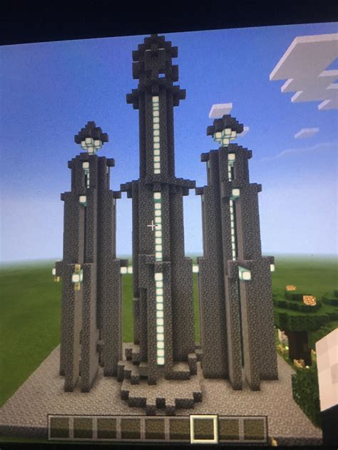 Built This With Lava And Water Rminecraft