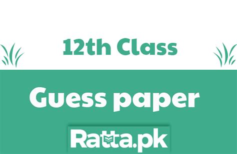 The class 12th english ncert solutions also follow the same weightage and format. 12Th Class English Guide Sindh Text Board Ratta. : The ...