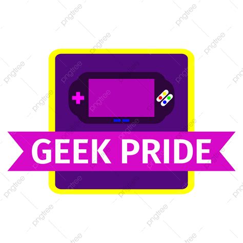Geek Pride Vector Png Images Geek Pride Day Retro Design Sign Game