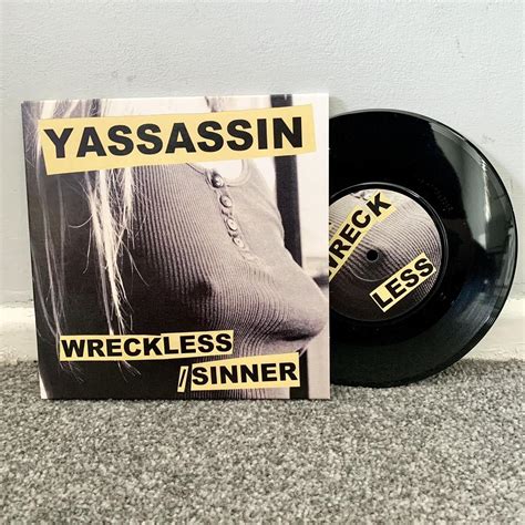 Yassassin Wrecklesssinner 7 Vinyl Single Depop