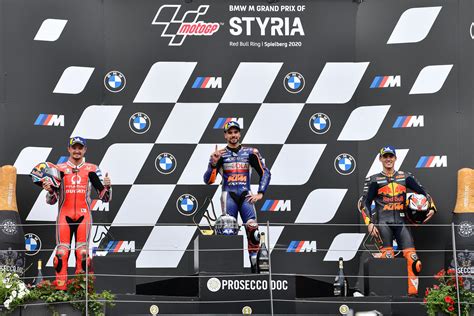 Motogp Portuguese Rider Oliveira Stuns In Styria To Win The 900th