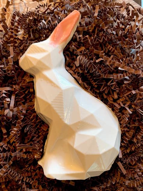 Easter Bunny Mold Chocolate Breakable Easter Bunny Etsy