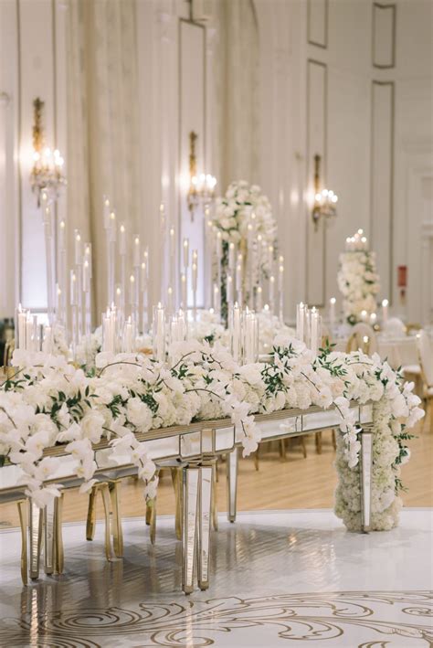 All White Wedding Elegant Wedding Floral Wedding Modern Glam Wedding