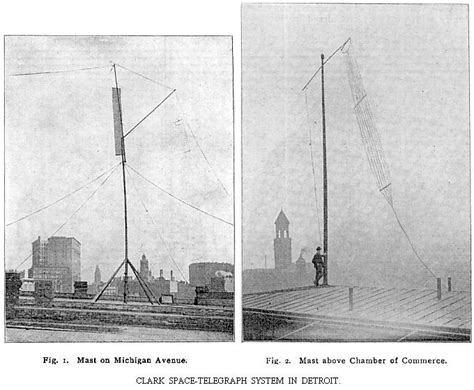 Clark Space Telegraph System In Detroit 1903