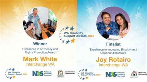 Wa Disability Support Awards 2020 Our Winners
