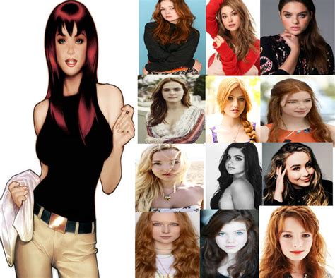 My Mary Jane Watson Fancast By Dinasaher23 On Deviantart